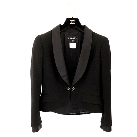 giacca nera chanel prezzo